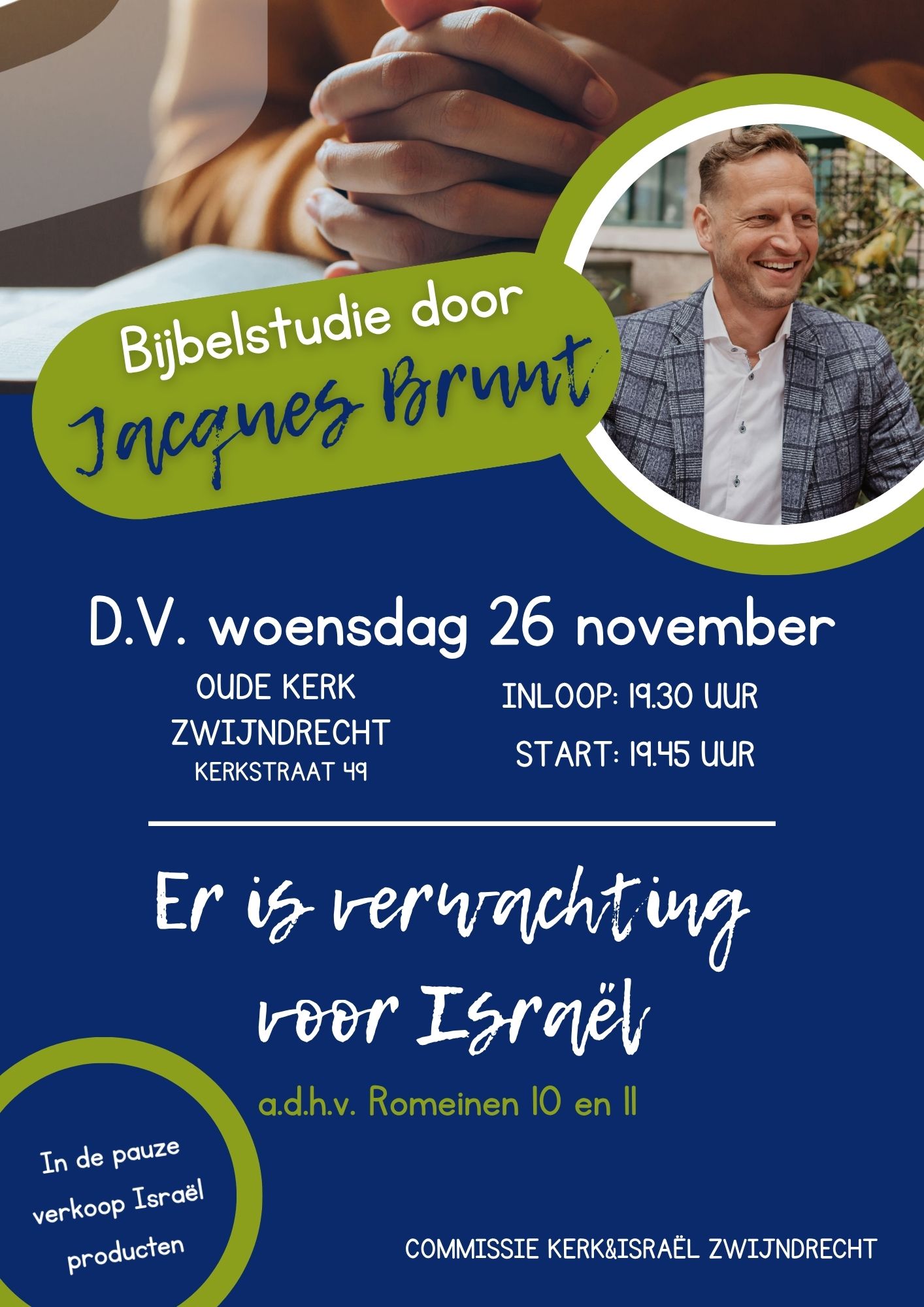Flyer bijbelstudieavond 26 november 2025