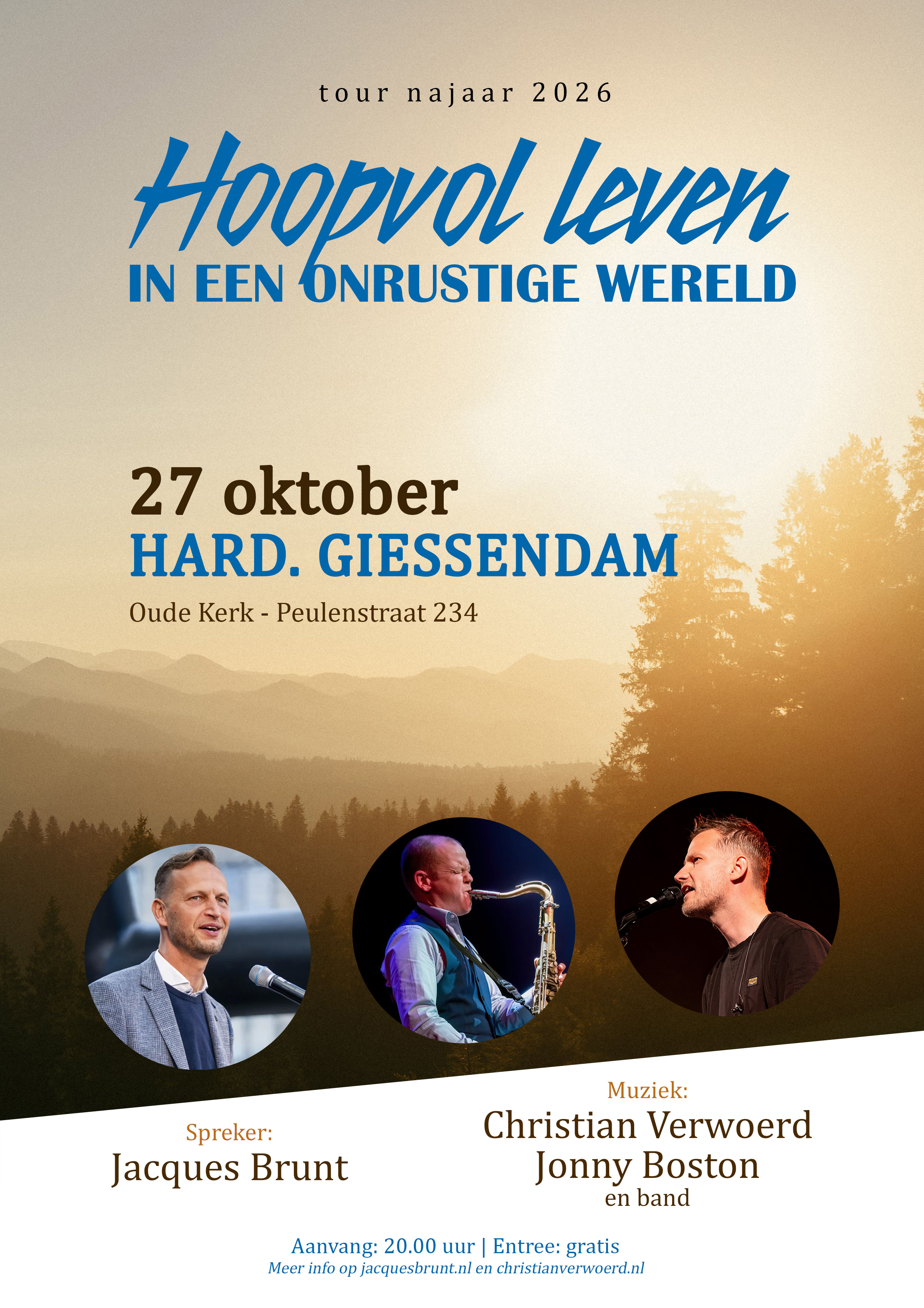 Tour flyer 2026 Hard Giessendam